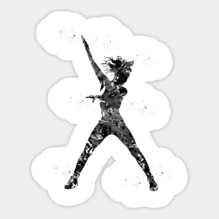 Fitness Dancing Sticker